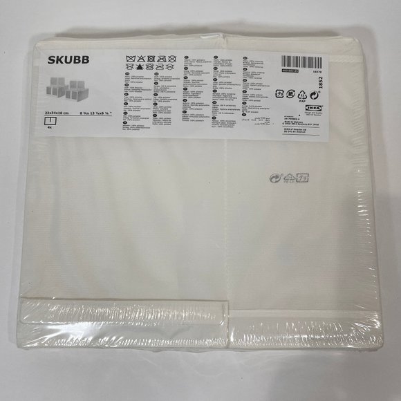 SKUBB 4 Pair Shoe Storage Containers NEW UNOPENED - Picture 1 of 3